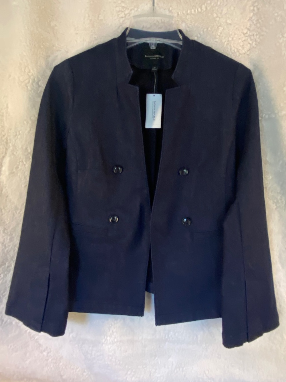 Banana Republic Denim Blazer in Dark Blue - Women's size 0 (NWT)